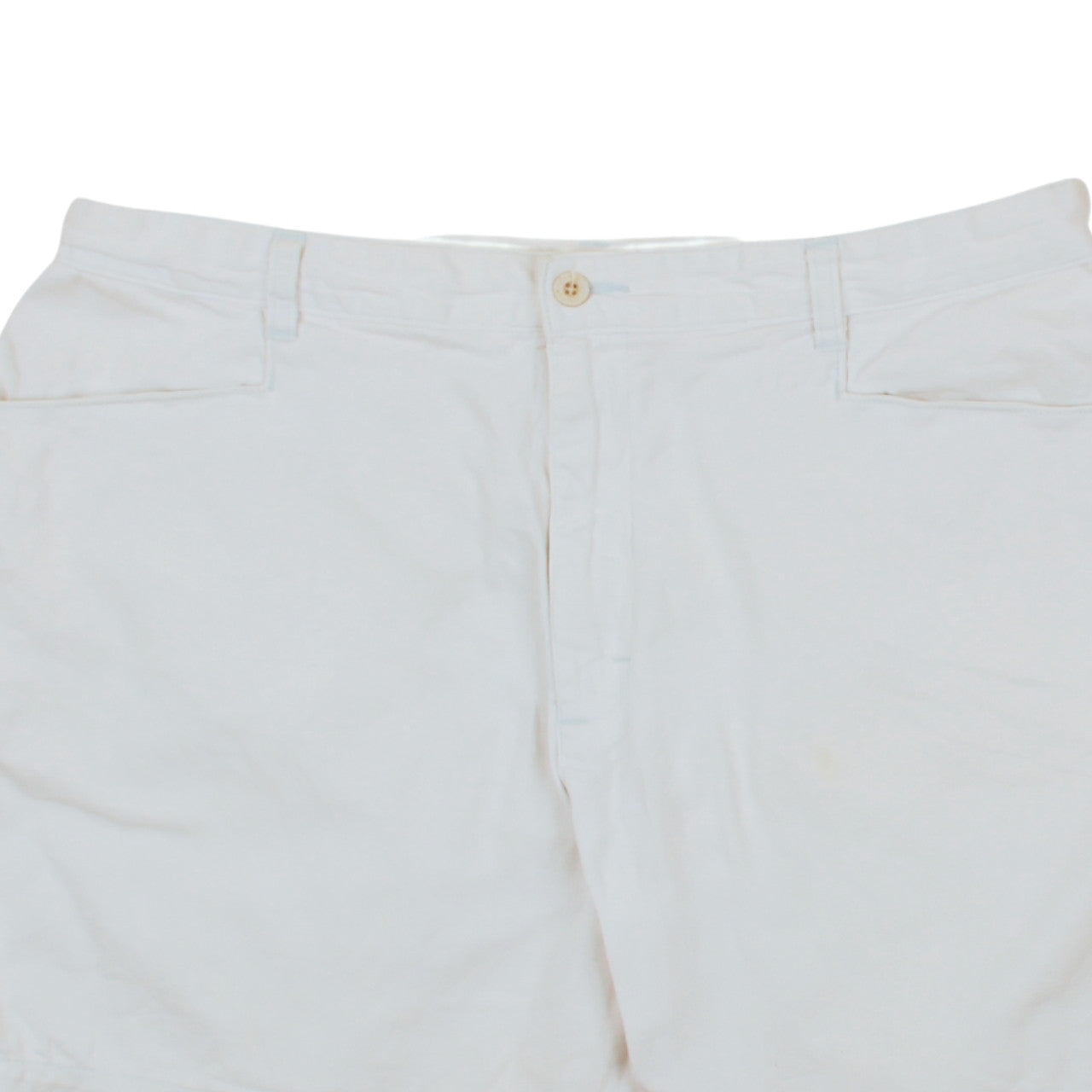 Lee Women's White Chino Shorts Size 18 Cotton Blend