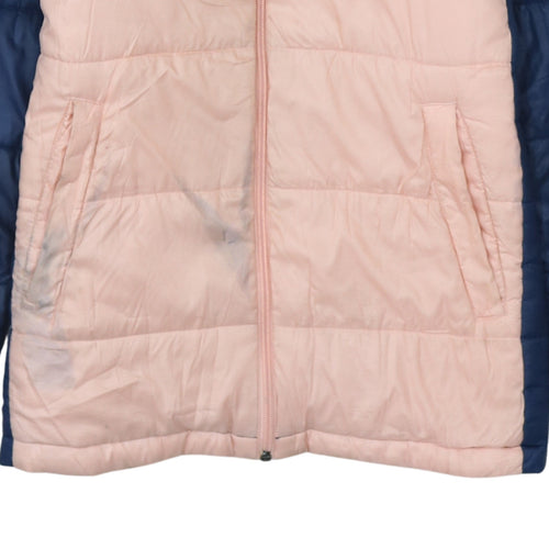 Adidas Girls Multicoloured Puffer Jacket Hooded Winter Coat 13-14 Years