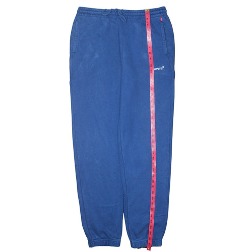 Levi's Men's Blue Fleece Sweatpants M Regular Fit Joggers