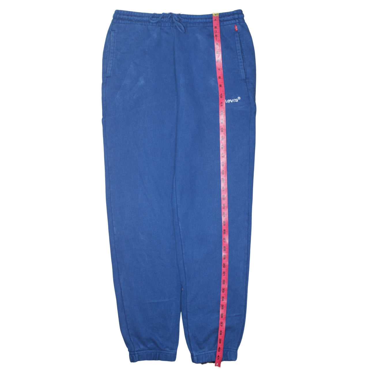 Levi's Men's Blue Fleece Sweatpants M Regular Fit Joggers