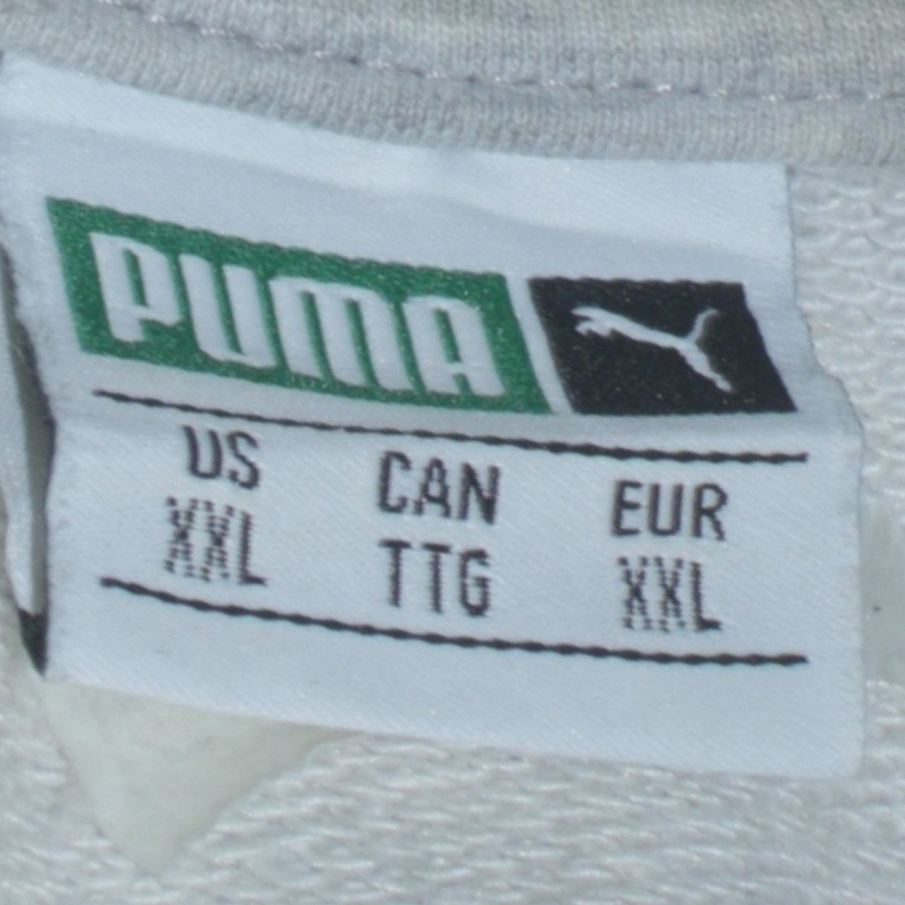 Puma Mens Grey 2XL 1/4 Zip Track Jacket Sports Activewear