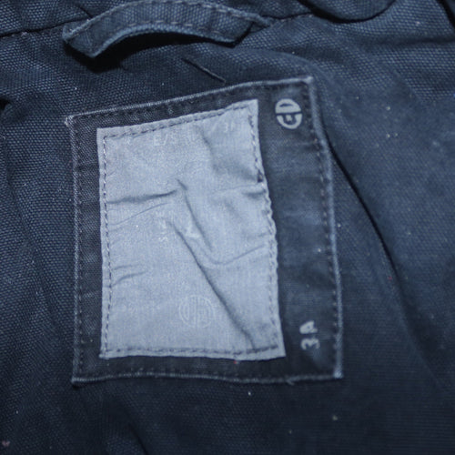 Christian Dior Men Blue Cotton Military Jacket Size M