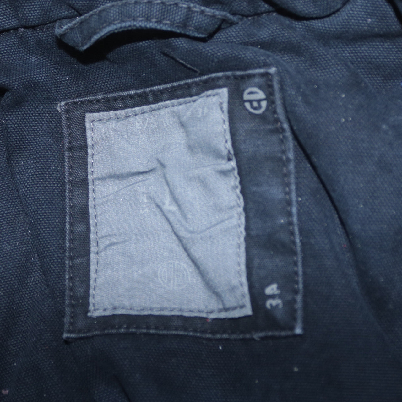 Christian Dior Men Blue Cotton Military Jacket Size M