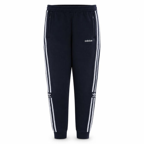 Adidas Boys Blue Jogger Sweatpants 15-16 Years Elastic Waist Fleece Activewear