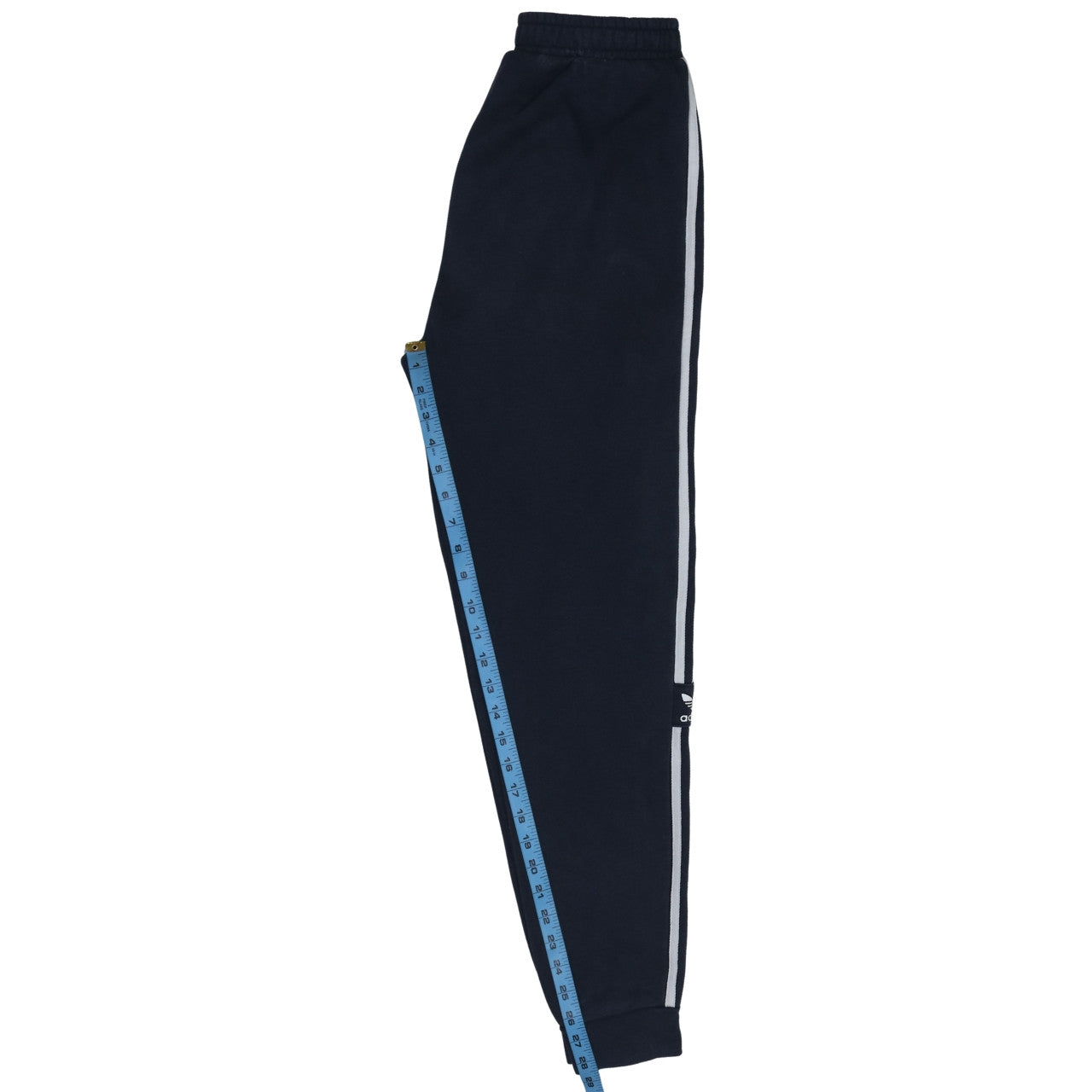 Adidas Boys Blue Jogger Sweatpants 15-16 Years Elastic Waist Fleece Activewear