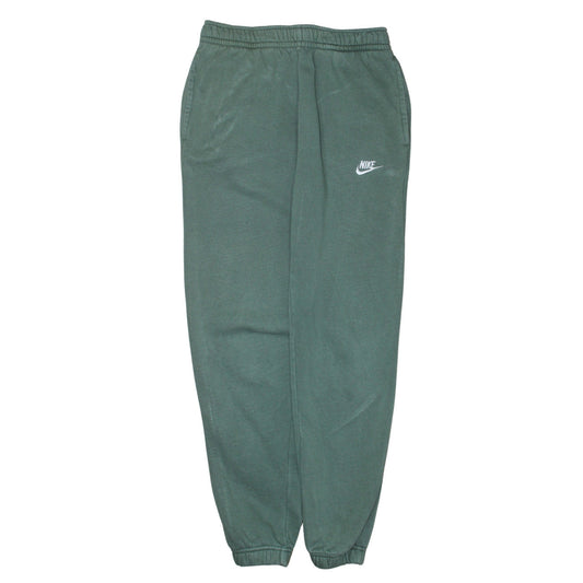 Nike Men's Green Regular Fit Fleece Sweatpants Size S