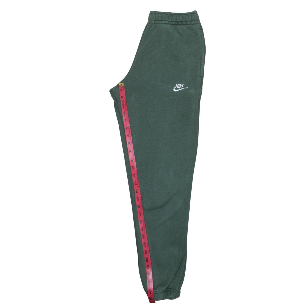 Nike Men's Green Regular Fit Fleece Sweatpants Size S