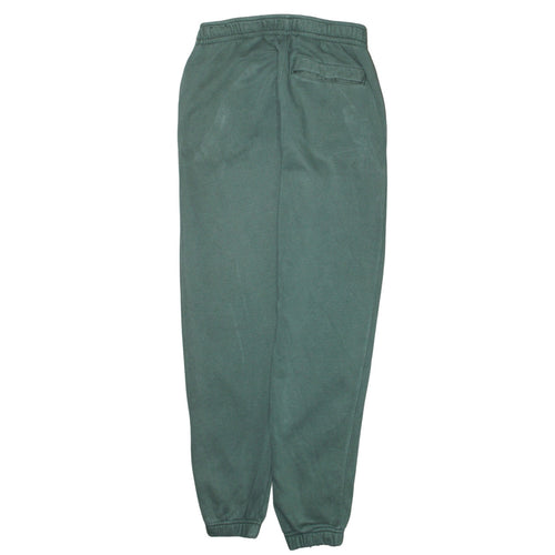 Nike Men's Green Regular Fit Fleece Sweatpants Size S