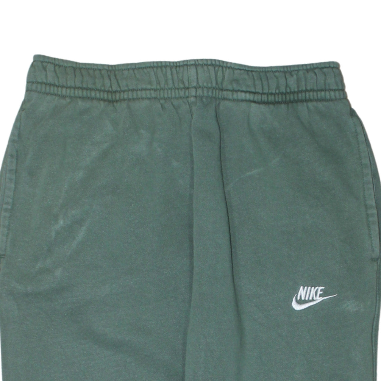 Nike Men's Green Regular Fit Fleece Sweatpants Size S