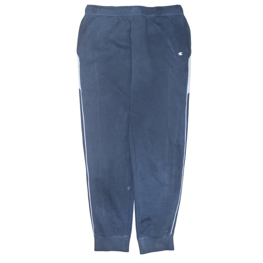 Champion Men’s Blue XL Fleece Sweatpants Joggers Tapered Fit