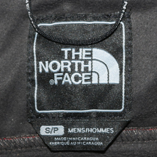 The North Face Mens Red Black Fleece Jacket Size S Outdoor Hiking