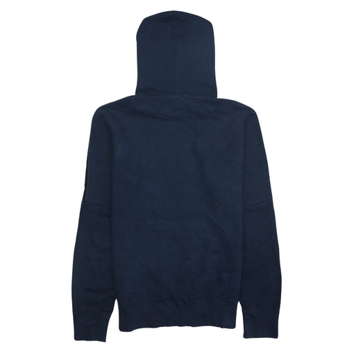 Champion Men's Blue Medium Pullover Hoodie Logo Sweatshirt