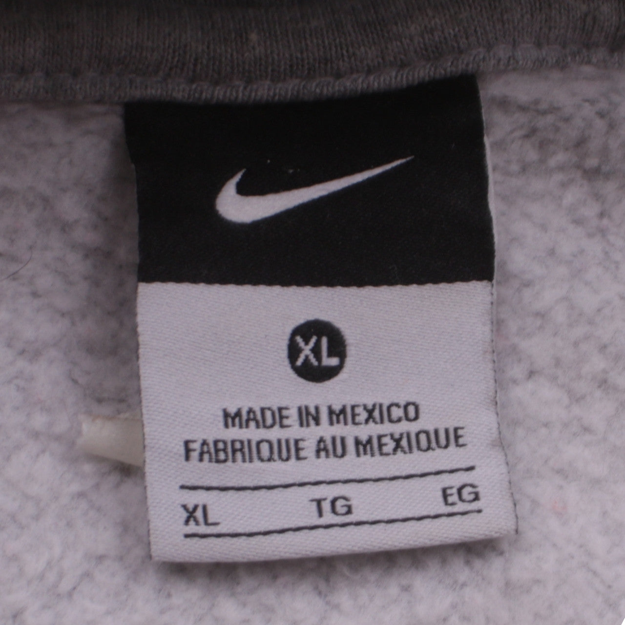 Nike Mens Grey XL Pullover Hoodie Twins Just Do It Sports Fleece