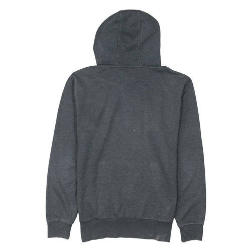 Kappa Men's Grey Pullover Hoodie Large Logo Sportswear