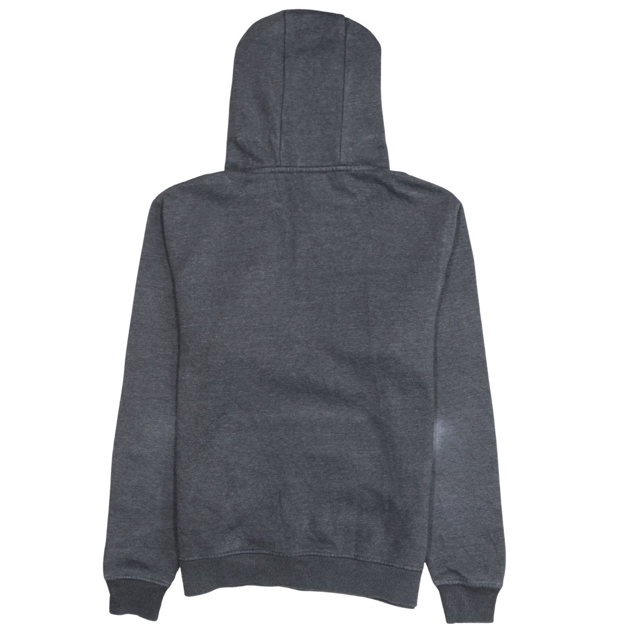 Fila Womens Charcoal Grey Pullover Hoodie Medium Embroidered Logo
