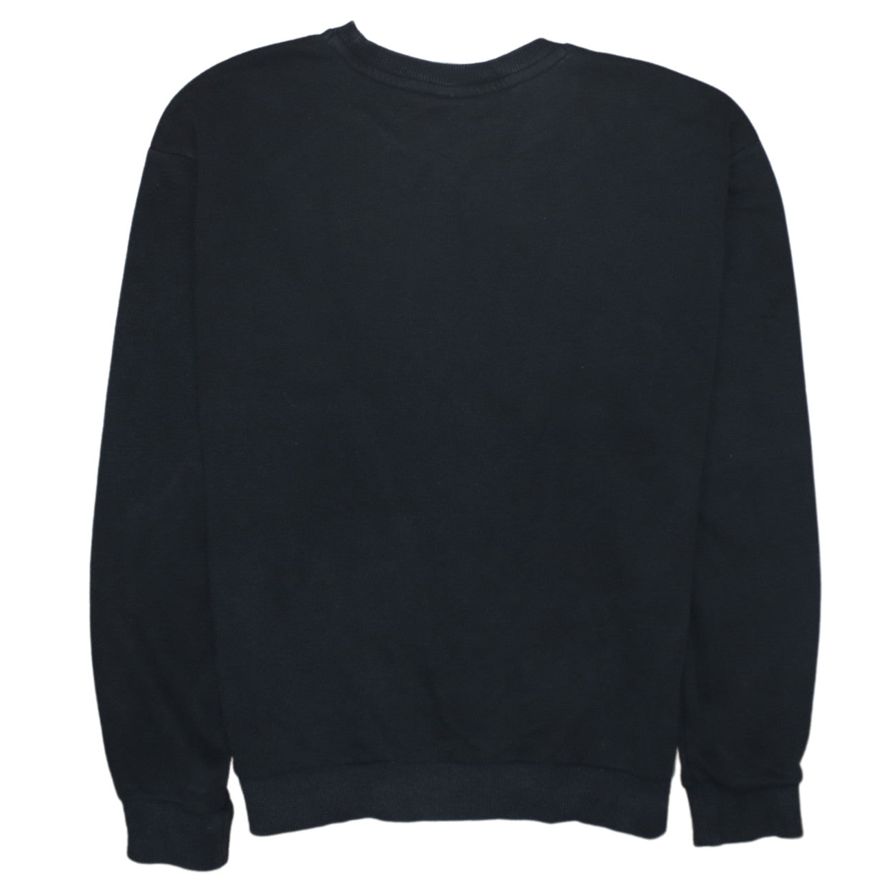 Puma Womens Black Size 10 Pullover Sweatshirt Crew Neck Logo Jumper