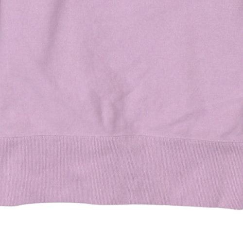 Champion Womens Pink Reverse Weave Sweatshirt Medium Cotton Casual