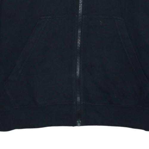 Nike Men's Black Full Zip Hoodie M Lightweight Sportswear