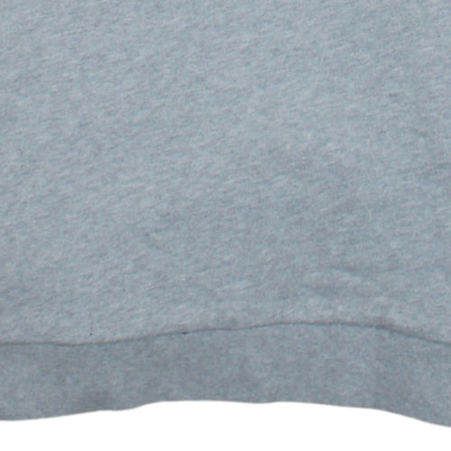 Adidas Men's Grey Crew Neck Pullover Sweatshirt M Regular Fit