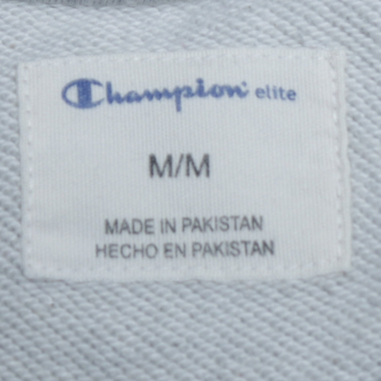 Champion Men's Grey Embroidered Logo Pullover Sweatshirt Size M