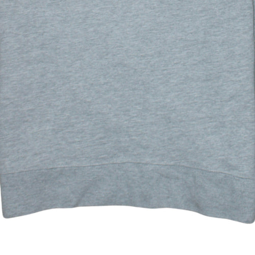 Champion Men's Grey Embroidered Logo Pullover Sweatshirt Size M