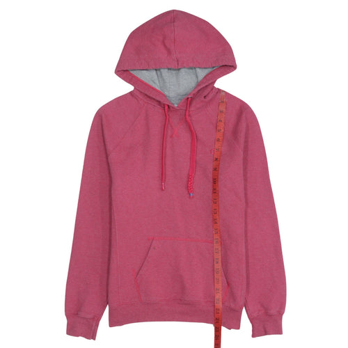 Champion Womens Pink Hooded Pullover Sweatshirt Size M
