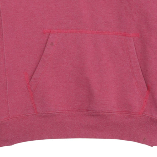 Champion Womens Pink Hooded Pullover Sweatshirt Size M