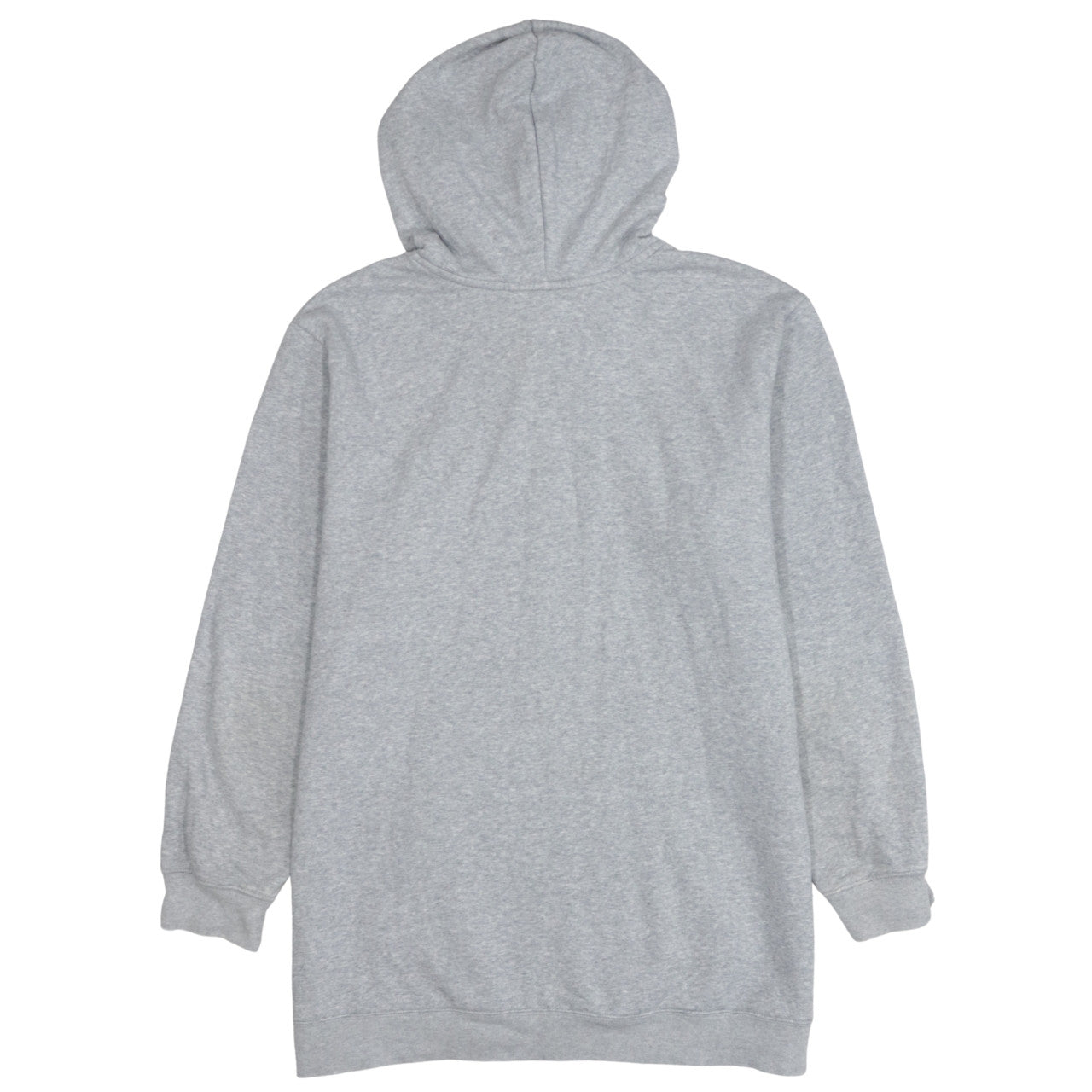 Adidas Women Grey Trefoil Logo Pullover Hoodie Size 14