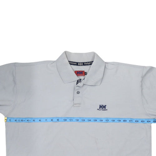 Helly Hansen Mens Grey 2XL Cotton Polo Shirt