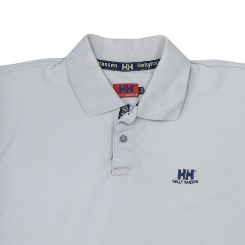 Helly Hansen Mens Grey 2XL Cotton Polo Shirt