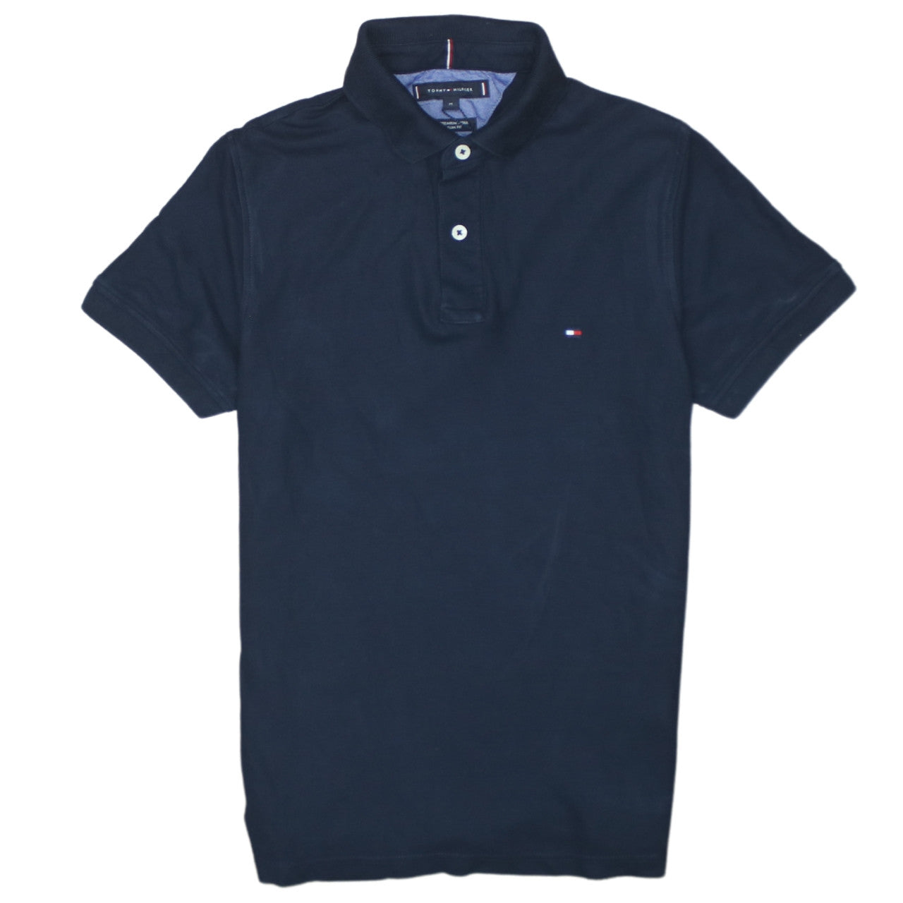 Tommy Hilfiger Men’s Blue Slim Fit Polo Shirt Size M