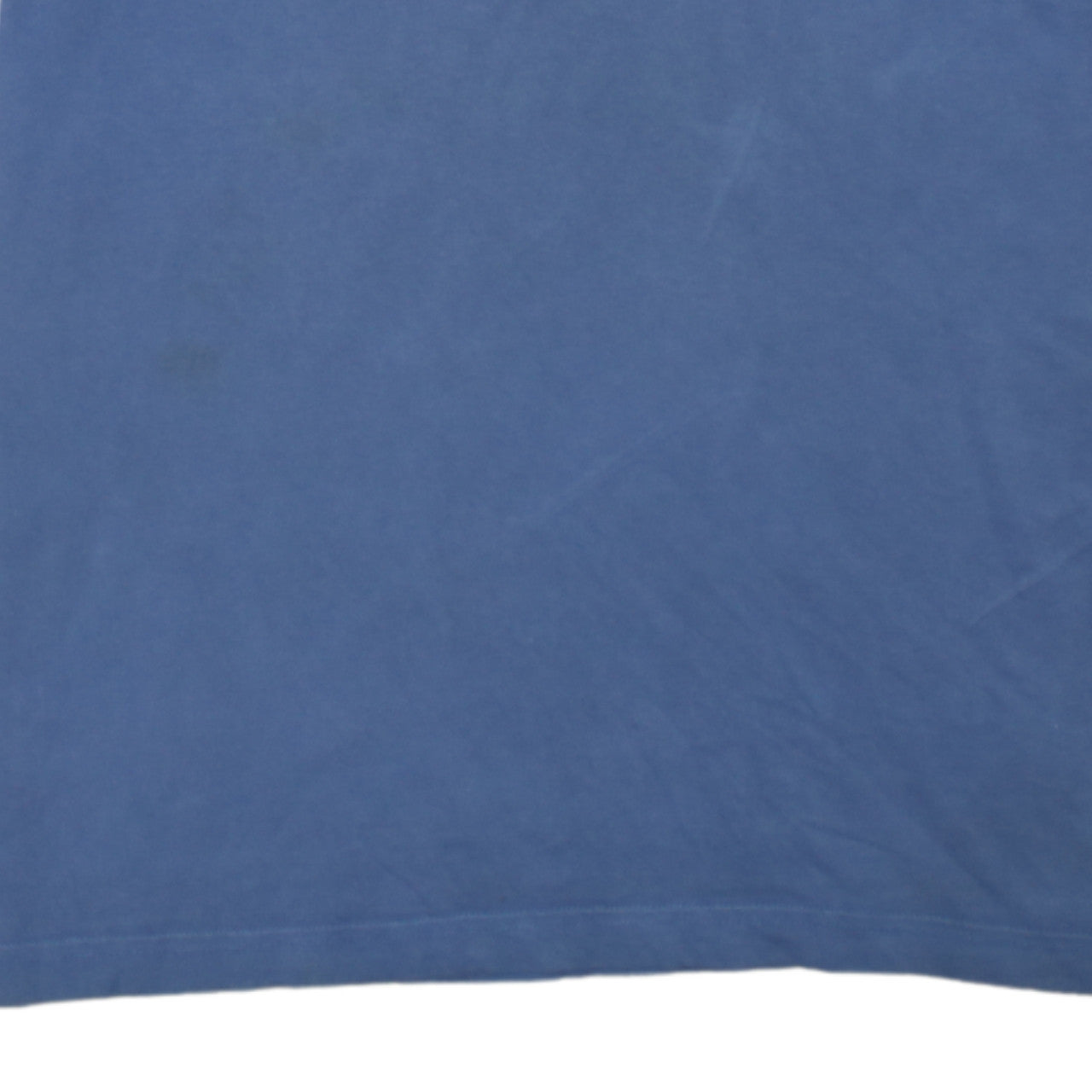 Adidas Men's Blue Graphic Print Crew Neck Cotton T-Shirt Size M