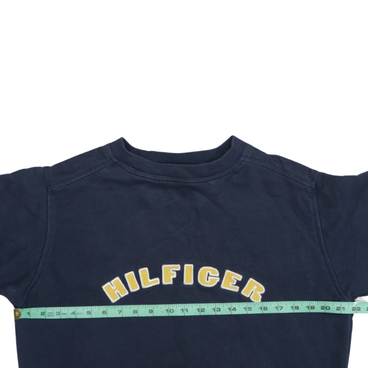 Tommy Hilfiger Men's Blue Small Pullover Sweatshirt Embroidered Logo