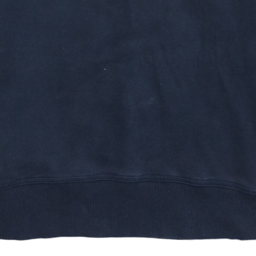 Tommy Hilfiger Men's Blue Small Pullover Sweatshirt Embroidered Logo