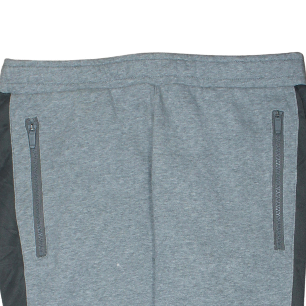Nike Men's Grey Jogger Sweatpants Medium Elastic Waist Tapered Fit
