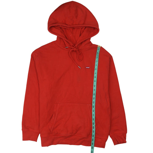 Levi's Men's Red Pullover Hoodie Size L Regular Fit