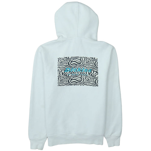 Dickies Men’s White Pullover Hoodie Medium Logo Graphic Fleece