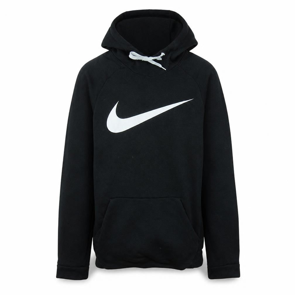 Nike Men's Black Dri-Fit Pullover Hoodie Small Logo Sportswear