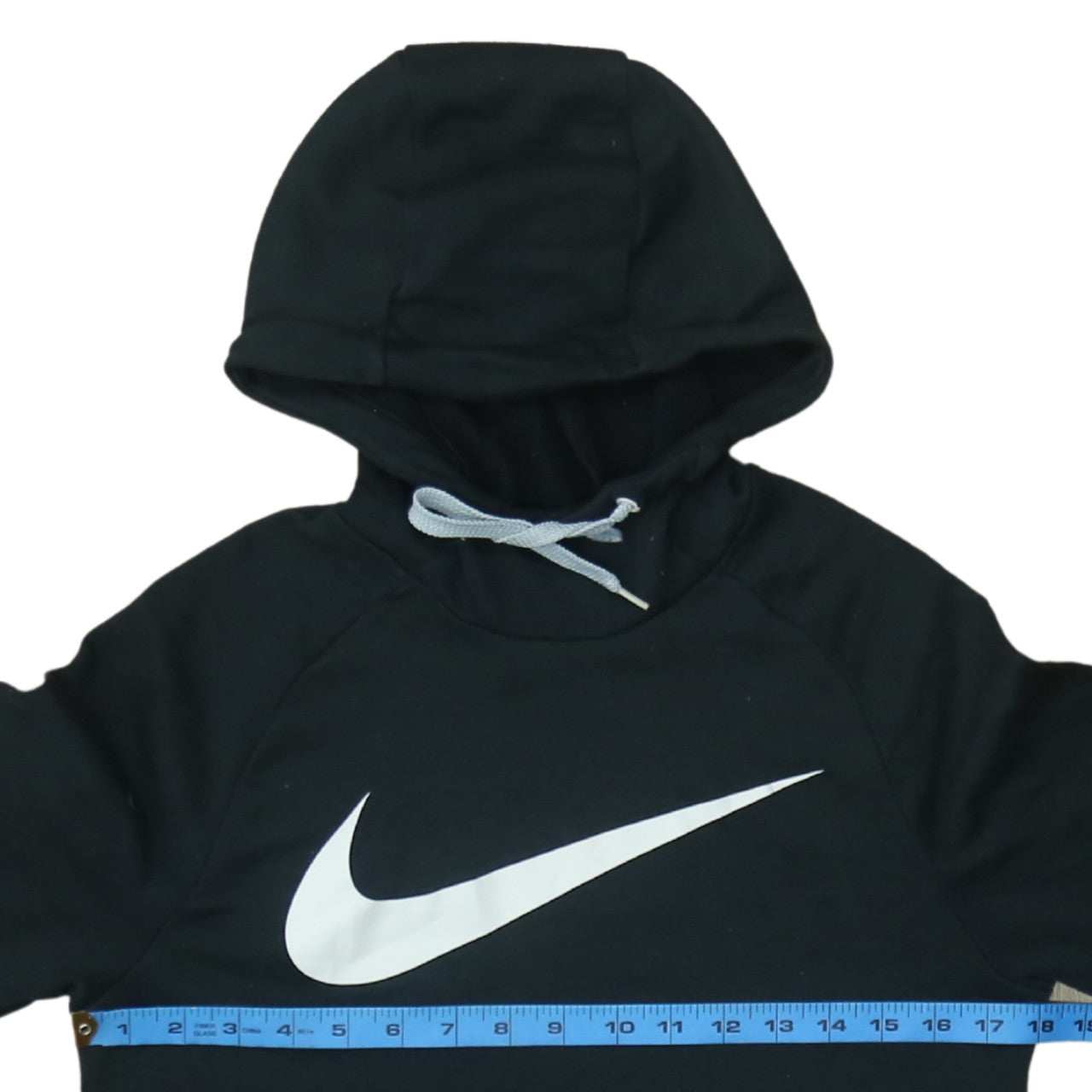 Nike Men's Black Dri-Fit Pullover Hoodie Small Logo Sportswear