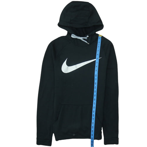 Nike Men's Black Dri-Fit Pullover Hoodie Small Logo Sportswear