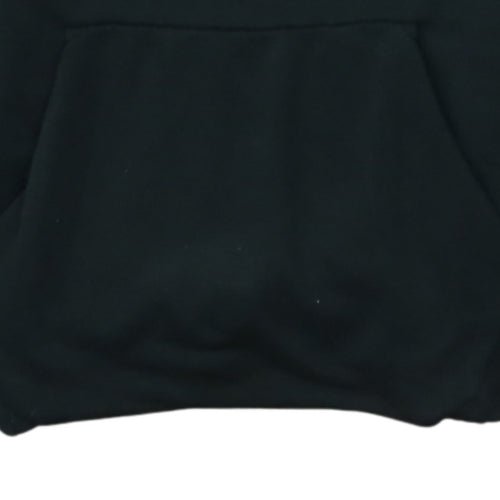 Nike Men's Black Dri-Fit Pullover Hoodie Small Logo Sportswear