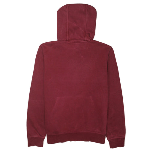 Nike Men's Red Pullover Hoodie M Regular Fit Fleece Sweatshirt