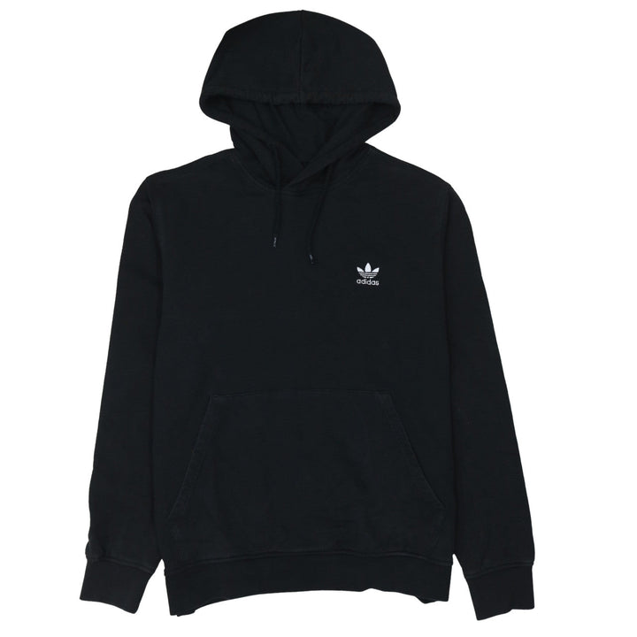 Adidas Men’s Black Pullover Hoodie Size L Sports Fleece