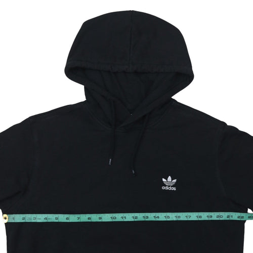 Adidas Men’s Black Pullover Hoodie Size L Sports Fleece