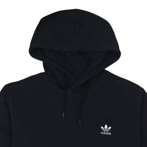 Adidas Men’s Black Pullover Hoodie Size L Sports Fleece