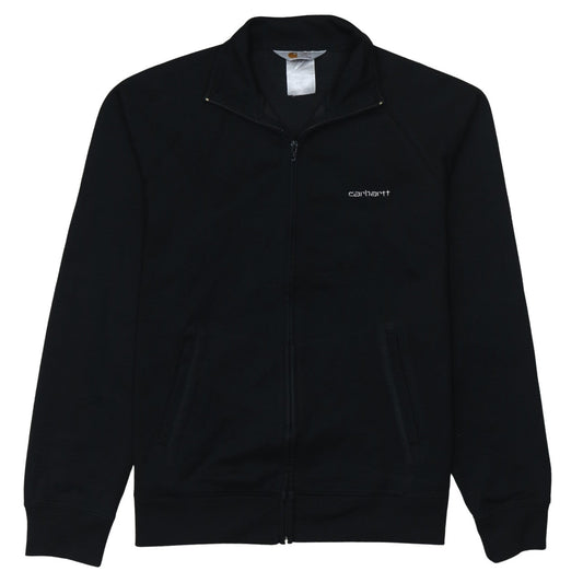 Carhartt Men's Black XL Track Jacket Full Zip Cotton Blend