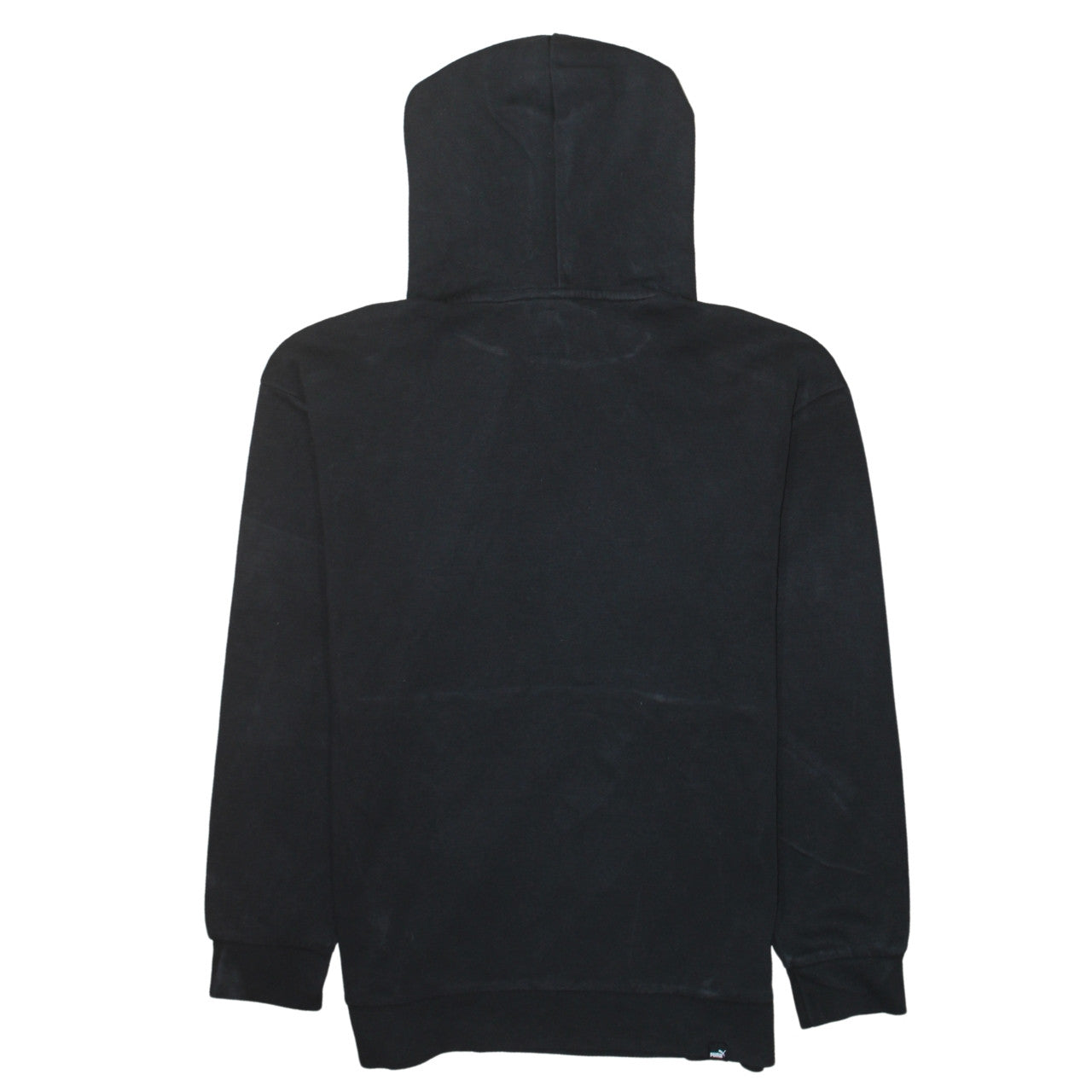 Puma Men Black Pullover Hoodie Size S Regular Fit Sports Fleece