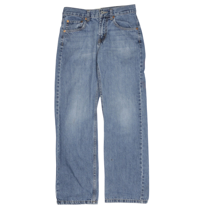 Levi's Boys Blue 550 Relaxed Fit Denim Jeans Size 12 Years Straight Leg