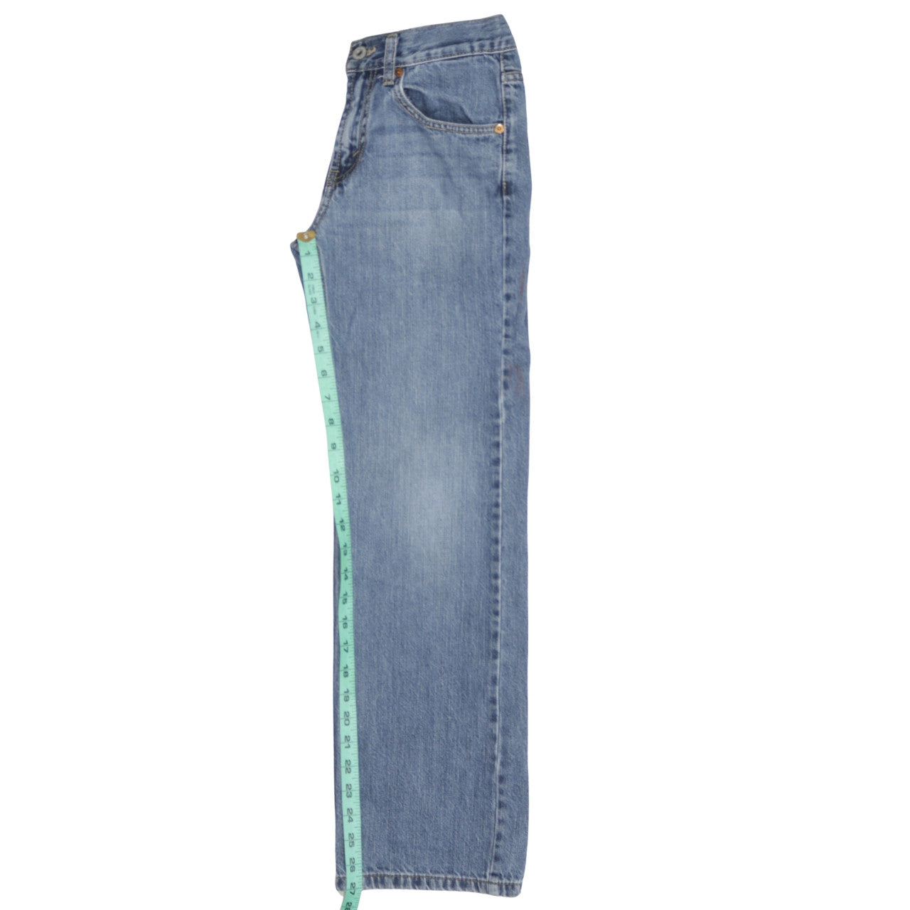 Levi's Boys Blue 550 Relaxed Fit Denim Jeans Size 12 Years Straight Leg