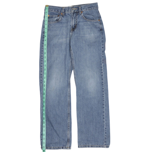 Levi's Boys Blue 550 Relaxed Fit Denim Jeans Size 12 Years Straight Leg